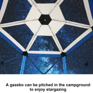 Outdoor Screened Gazebo  Hub Tent